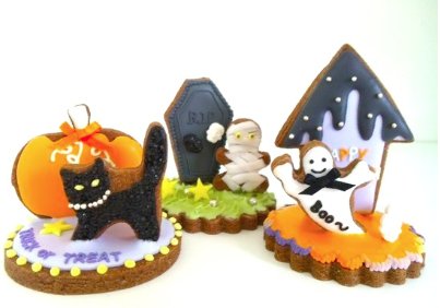 KIDS 3D Halloween Cookies (Bake/Decorate!) KIDS 3D Halloween Cookies (Bake/Decorate!)