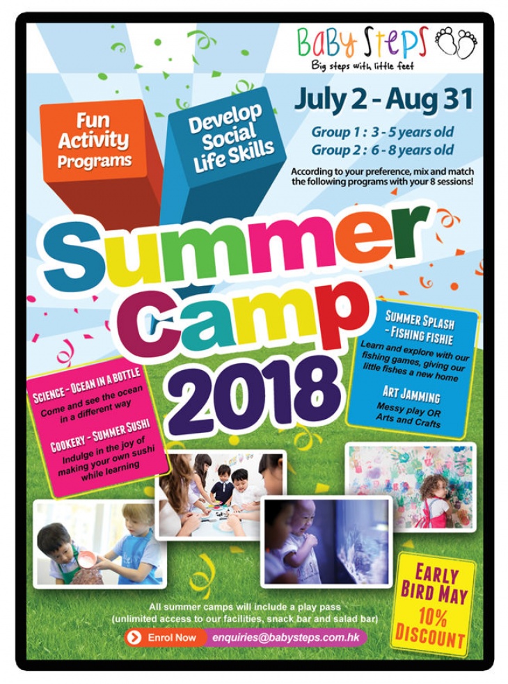 BabySteps' summer camps BabySteps' summer camps