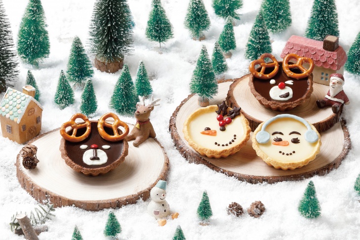 (Parent-Child Class) Deer-look Chocolate Tart and Snowman-look Fresh Milk Tart Class (Parent-Child Class) Deer-look Chocolate Tart and Snowman-look Fresh Milk Tart Class